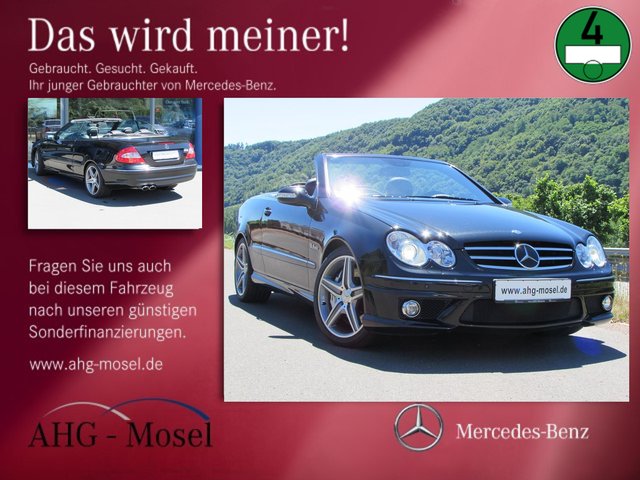 Mercedes-Benz CLK 63 AMG *NEU BEREIFT*DRIVER PACKAGE*DISTRONIC