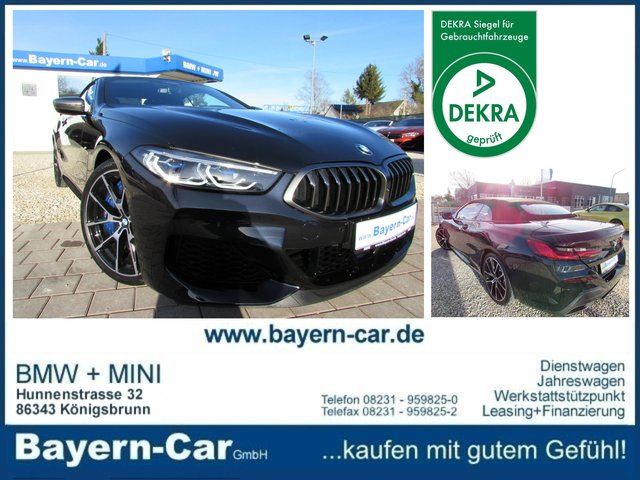 BMW M850 i xDr Sitzlft.Laser B&W+DAB SoftCl Neu150`