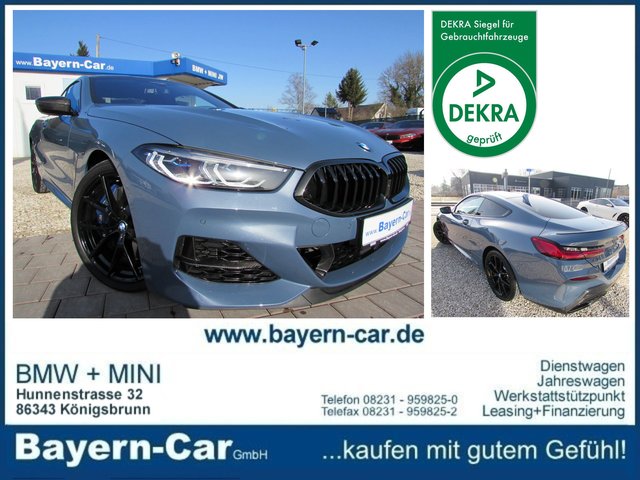 BMW M850 i xDr MTech+CarbonPak.Sitzlf.NightV.Neu150