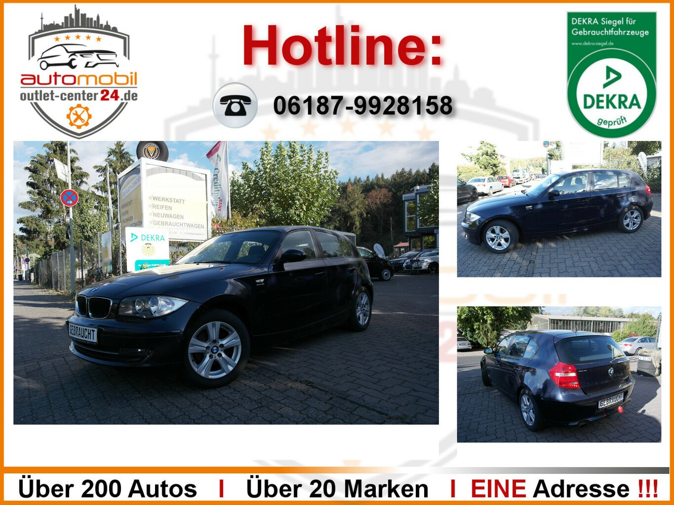 BMW 116 AHK/ALU/Klima/Beschreibung Lesen!!!