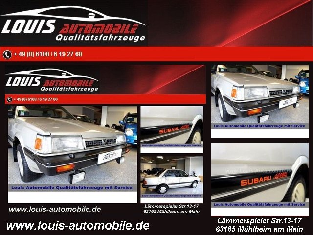 Subaru 1800 Sedan 4WD Autom./1.Hd/eGSD/4xelFh/elAsp/NSW