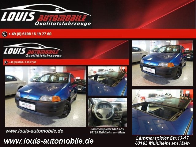 Fiat Punto 55 S/aus1.Hand/Schiebdach/Servo/