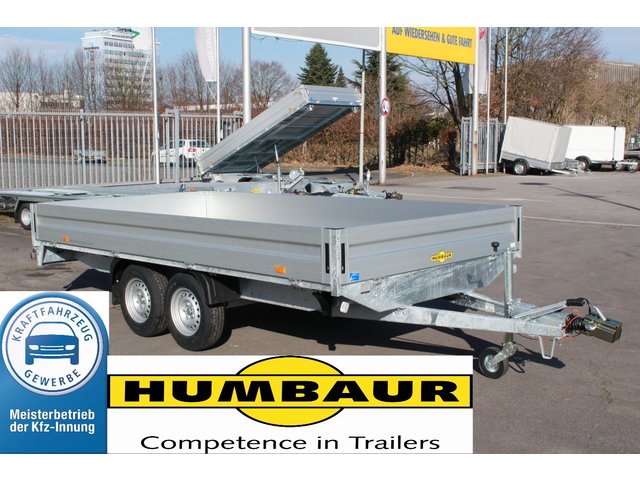 Humbaur HT304121 Hochlader Tandemanhnger 4,1x2,1m