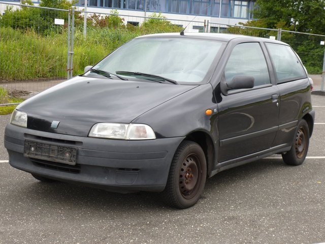 Fiat Punto 8-fach bereift, schiebedach