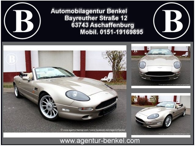 Aston Martin DB 7 Volante 6Zyl-K - Note 2 - MB smoke silver