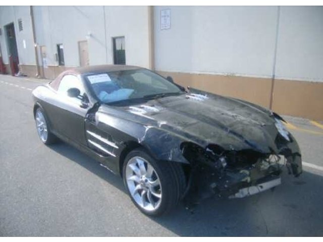 Mercedes-Benz SLR McLaren Unfall