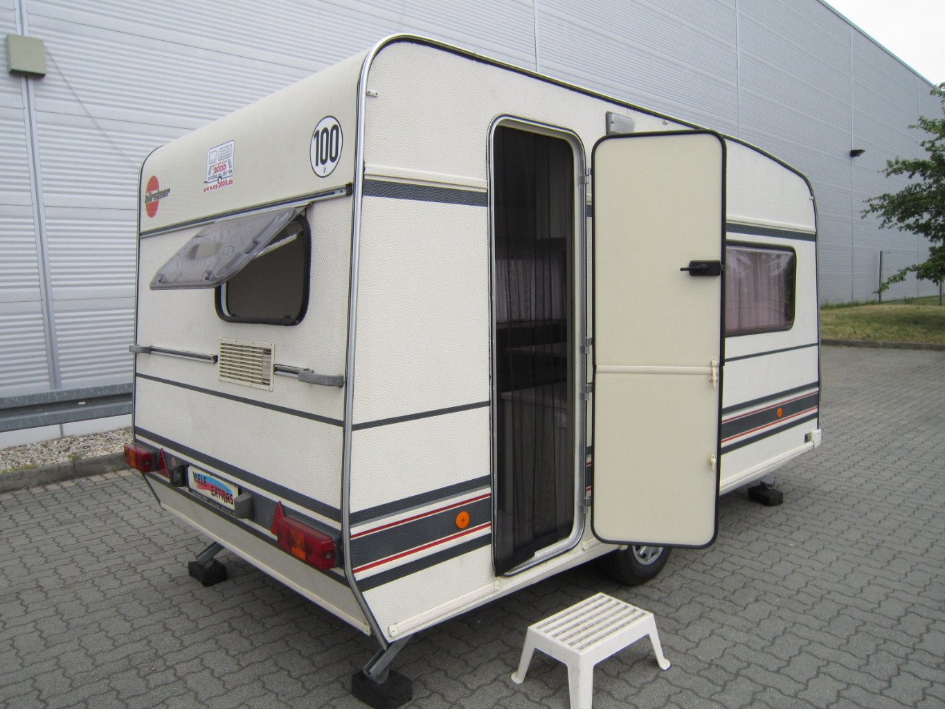 Brstner Wohnwagen 370 TS m. Vorzelt + 100/KmH Holiday