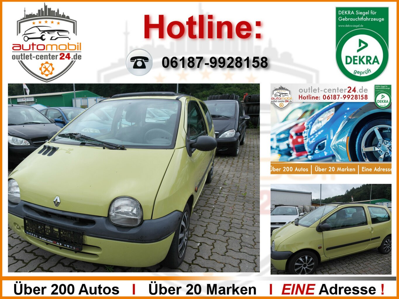 Renault Twingo EFH/Schiebed/Radio/Bastlerfahrzeug/Export