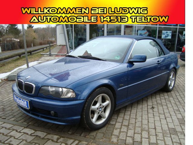 BMW 320 Ci Cabrio Aut./Klima/Leder/PDC/elektr.Verd.