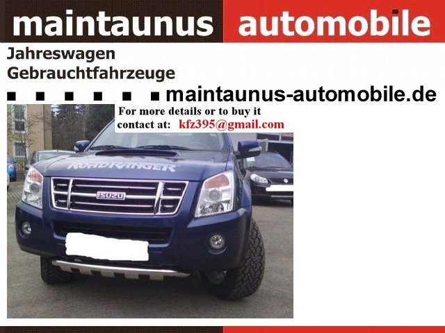 Isuzu D-MAX 3.0 4WD Automatic Custom Double Cab