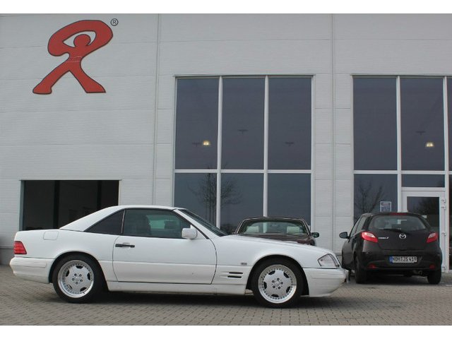 Mercedes-Benz SL 500 Polarweiss/Schwarz 41000km Erstlack