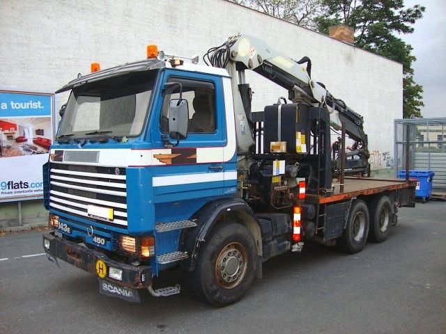 Scania R 143 EL 6x4L450/38Z Dachdeckerkran Autokran 27m