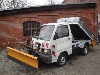 Piaggio Porter Pfau Winterdienst Streuer Schneeschild4x4