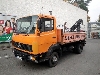 Mercedes-Benz 817 Kipper Kran Hiab 050 Zweiseitenkipper ABS